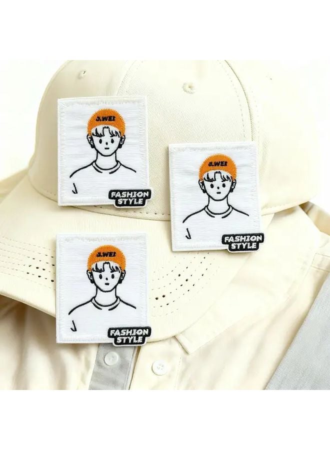 3pcs Embroidered Patches For Clothes Hats Bags DIY Decorative Labels - Image 5
